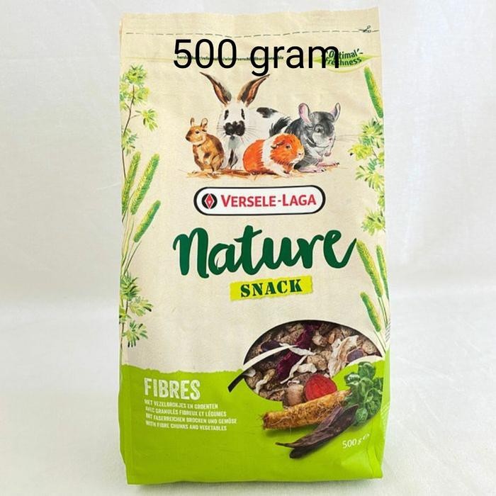 Snouty- NATURE SNACKS FIBRES HAMSTER & RABBIT 500 GRAM - VERSELE LAGA