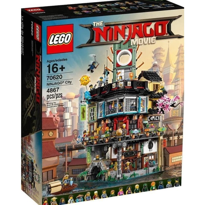 ใหม่ LEGO THE NINJAGO MOVIE 70620 NINJAGO CITY READYY
