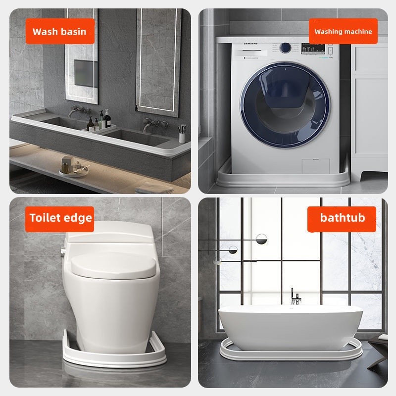 ส่วนลดคลาสสิก Leenuga Water Stopper Bathroom Sink Rubber Water Retainer 2 M - Lk4Cm - สีขาว