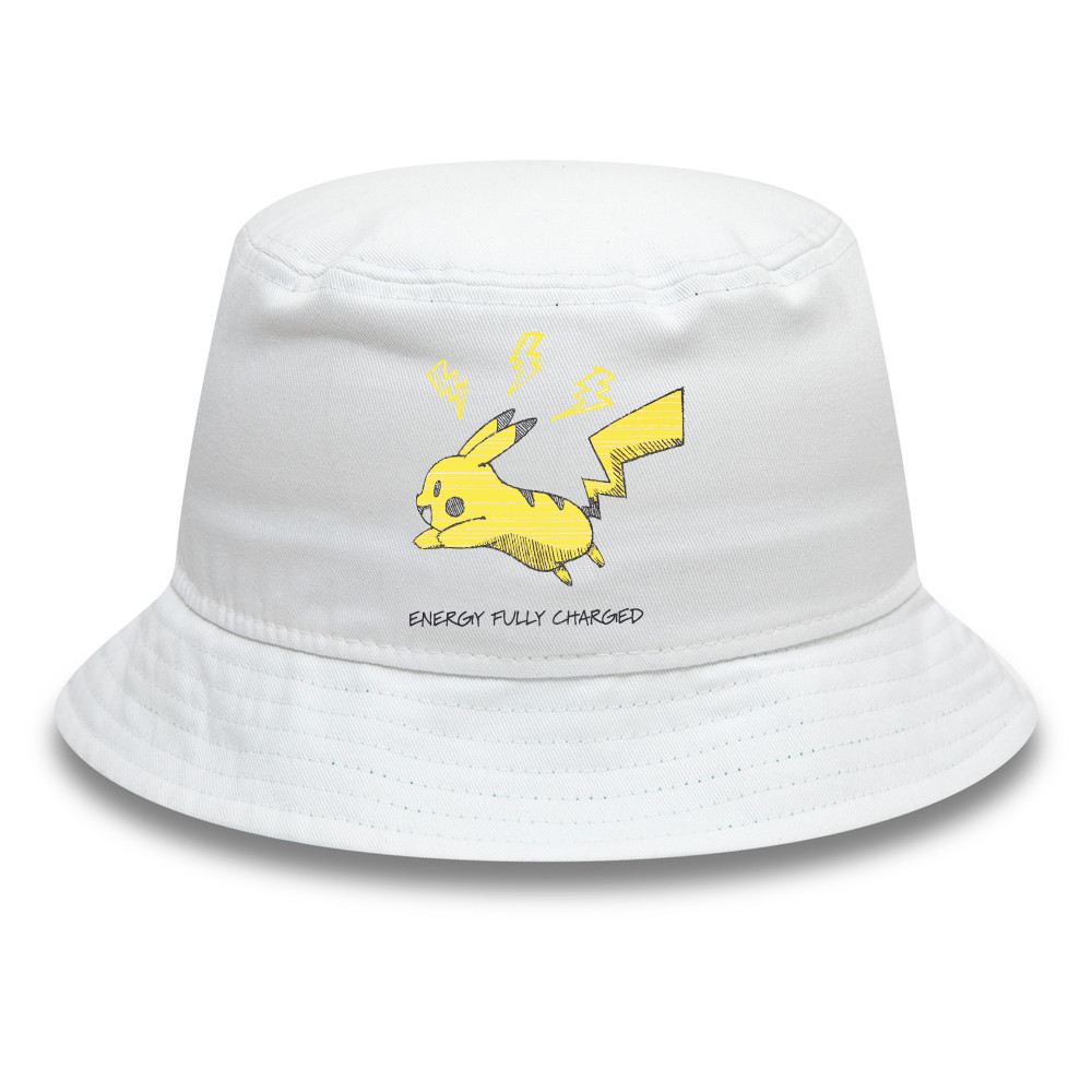 Pokemon Pikachu Energy หมวกถังอนิเมะ UT ชาร์จอย่างเต็มที่