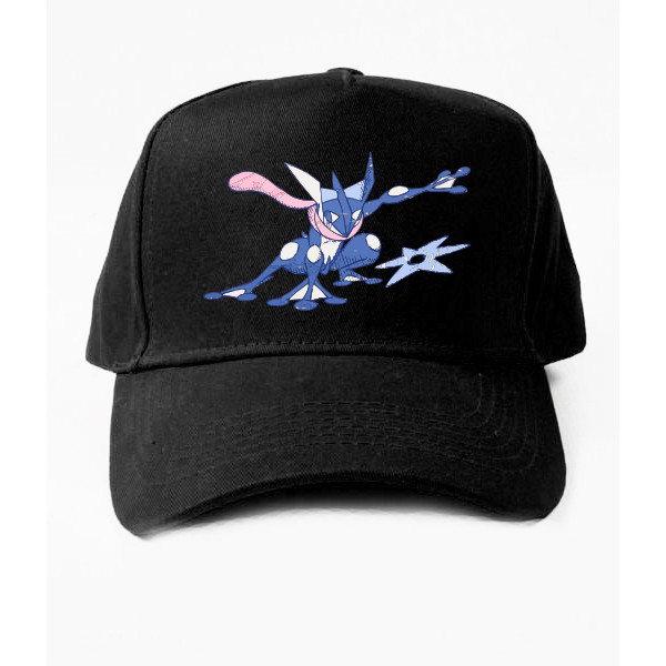 Pokemon Greninja Pokeball องค์ประกอบ UT หมวกเบสบอลอนิเมะ