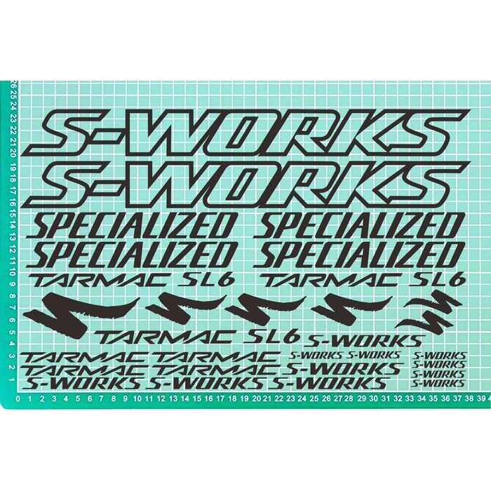สติ๊กเกอร์ตัด s-works เฉพาะ SL6