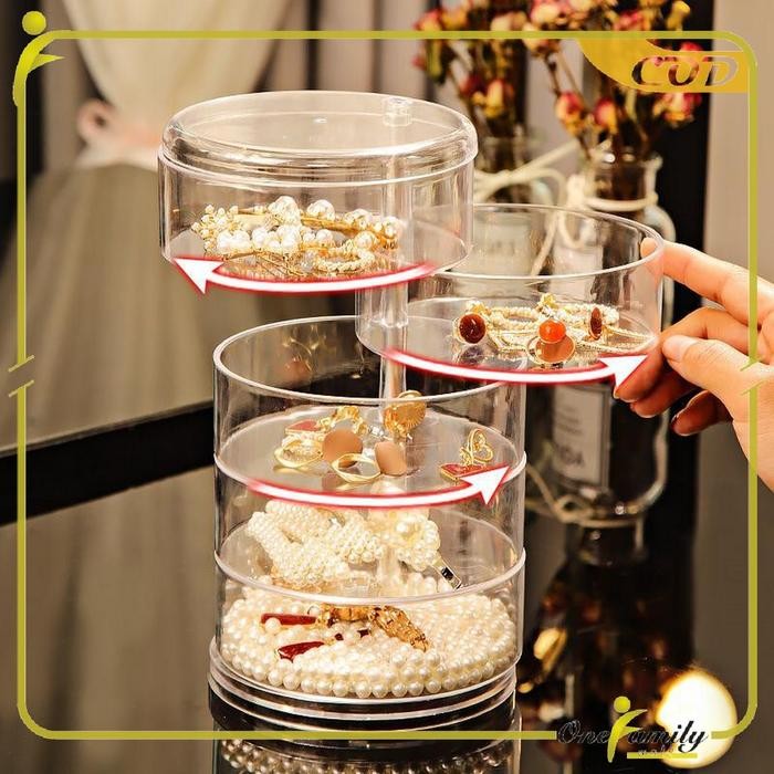 OFM K19 ชั้นวางเครื่องประดับสร้อยคอแหวนผู้ถือผม Tie กล่องเครื่องประดับอุปกรณ์เสริม