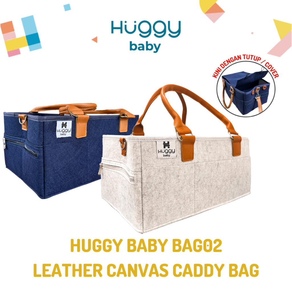 Huggy Baby BAG02 Leather Canvas Caddy Bag