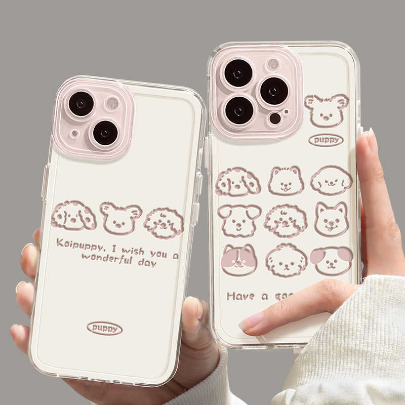 High-end Soft คู่ลูกสุนัขสําหรับ Vivo Y21d Z10 Lite Z10R V60 Y400 Y19s Pro V50 Y29 Y19S V40 Lite 4G 