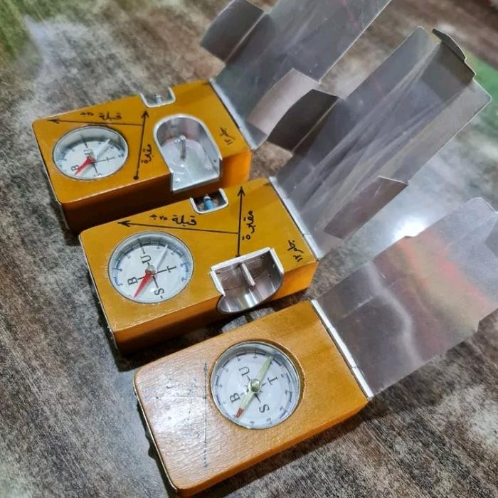 การประมวลผลโดยตรง QIBLA DIRECTION COMPASS GUIDELINES สําหรับ PADOMAN GUIDE TO KIBLAT COMPAS (ORIGINA