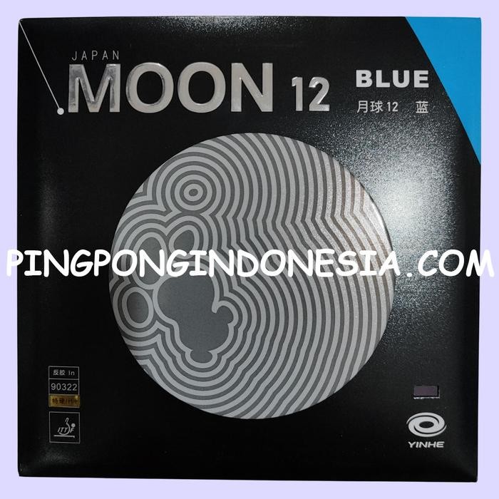 Yinhe Moon 12 Blue - ยางปิงปอง Bet Bat Moon Blue