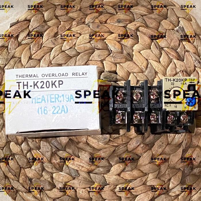 THERMAL OVERLOAD RELAY MITSUBISHI TH-K20KP 19A 16-22 CAMPERE