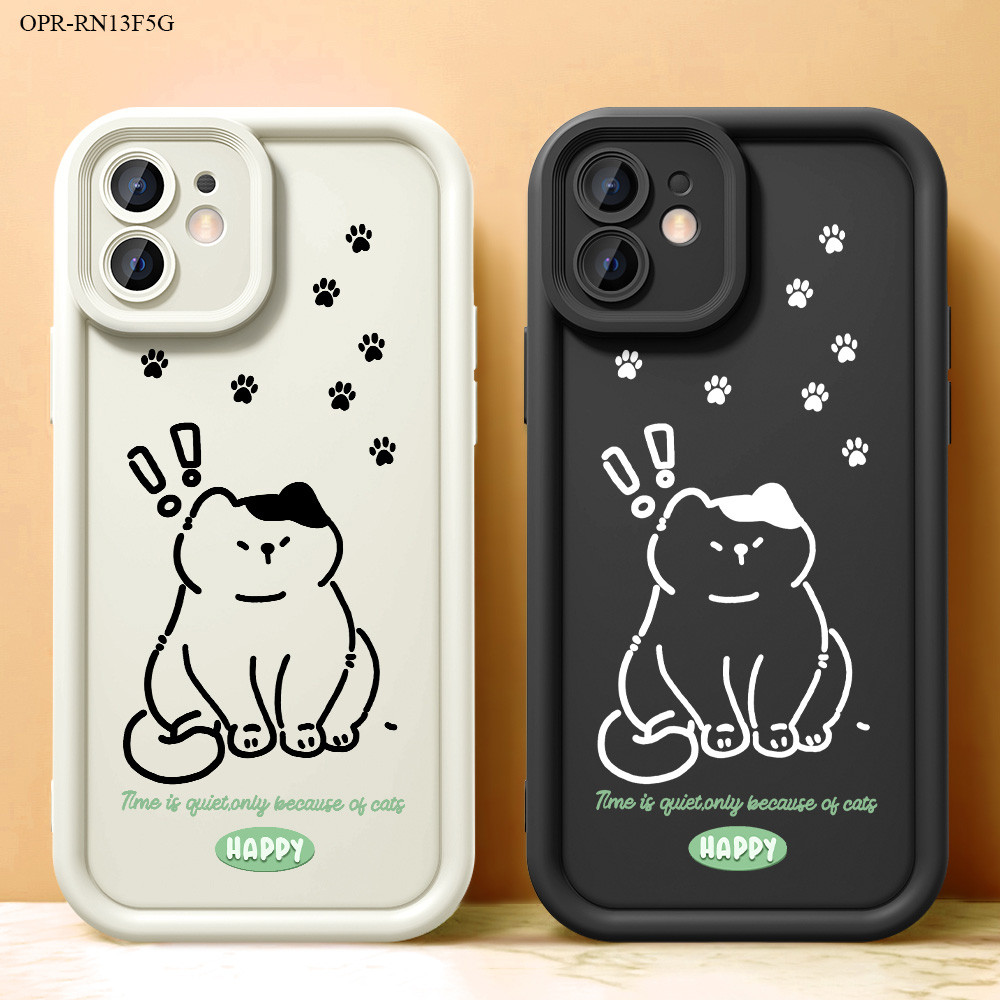 ปลอก Hp Untuk OPPO Reno 13F 11F 11 10 8T 8 7Z 8Z 7 8 6 5F 5 4F 4 F5 2F 2Z F9 F11 F7 Pro 4G 5G กรณีโท