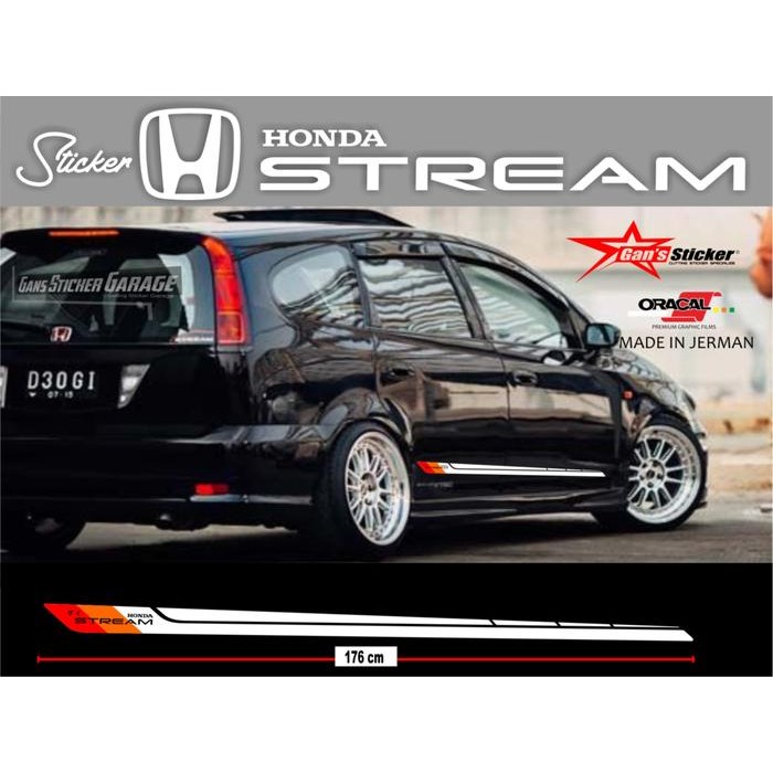 สติ๊กเกอร์ HONDA STREAM อุปกรณ์เสริม HONDA STREAM