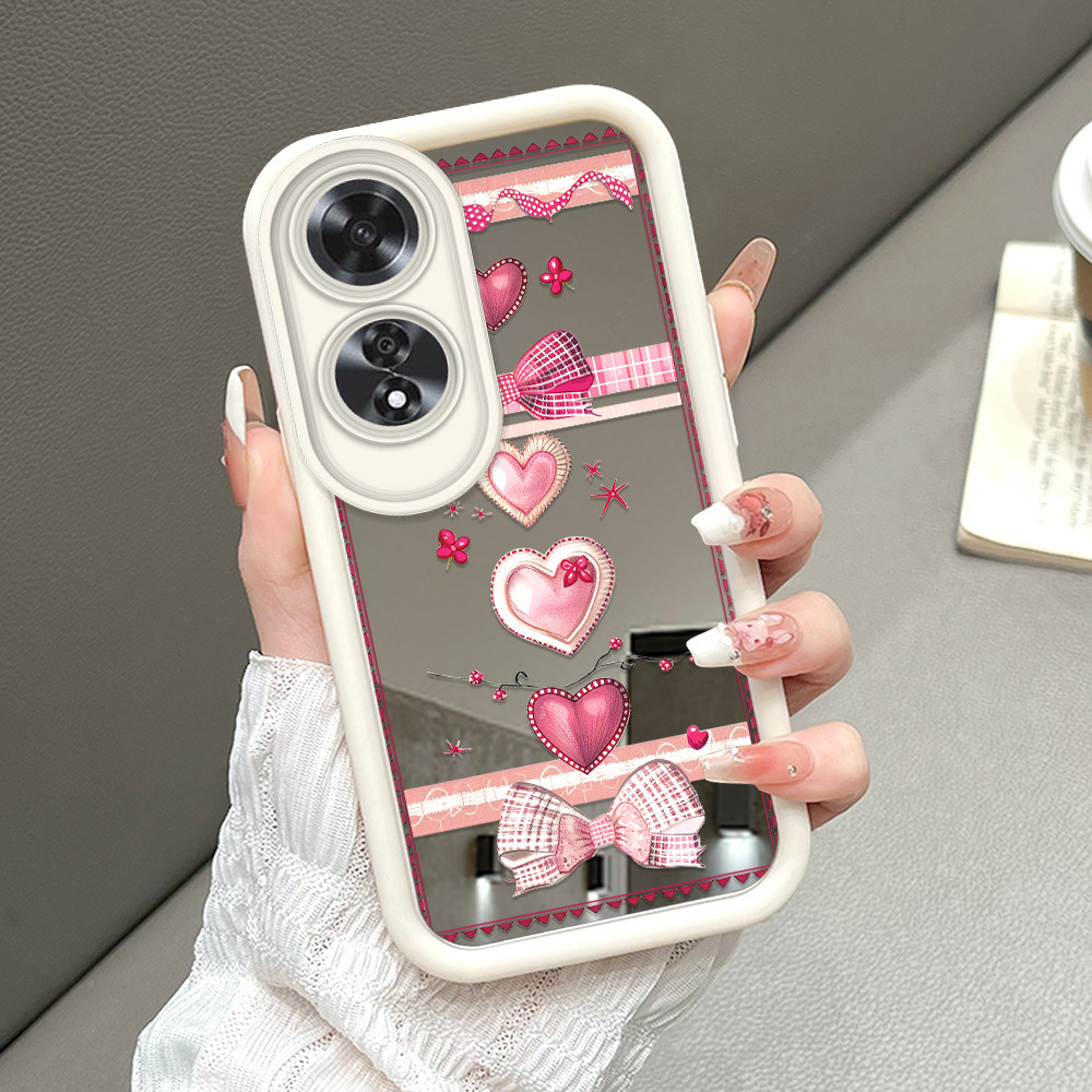 HP เข้ากันได้กับเคสโทรศัพท์ OPPO A60 Softcase Handphone Cassing Kesing 8888 JZ