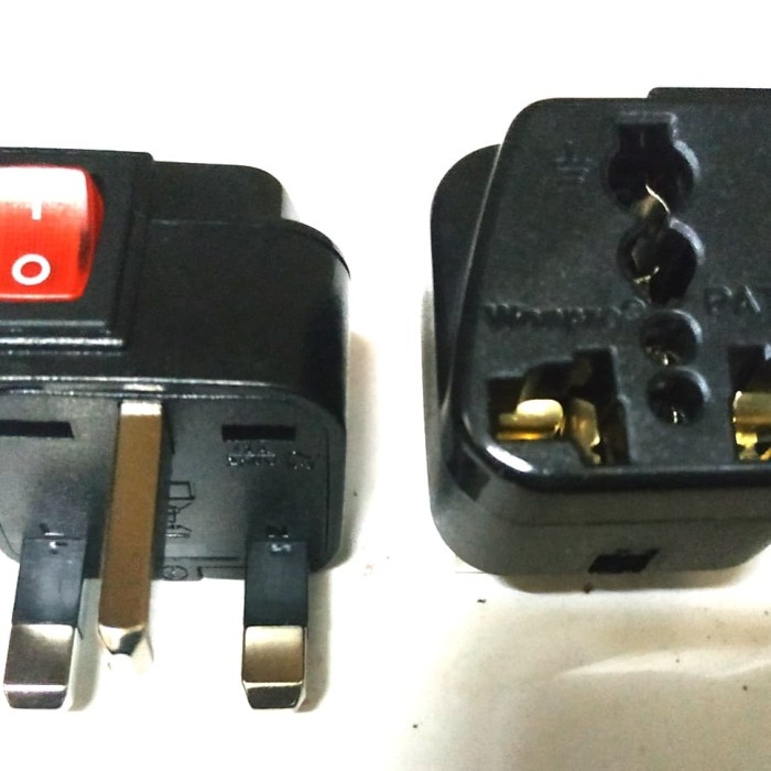 WONPRO WSA 7 ปลั๊ก 3-Prong OVER + สวิตช์