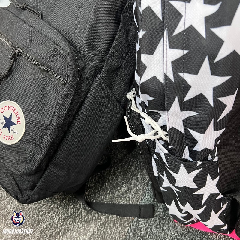 CUCI WAREHOUSE CONVERSE BASIC GO 2 CANVAS BACKPACK / CANVAS BACKPACK BAG / BAGPACK / SCHOOL BAG / TA