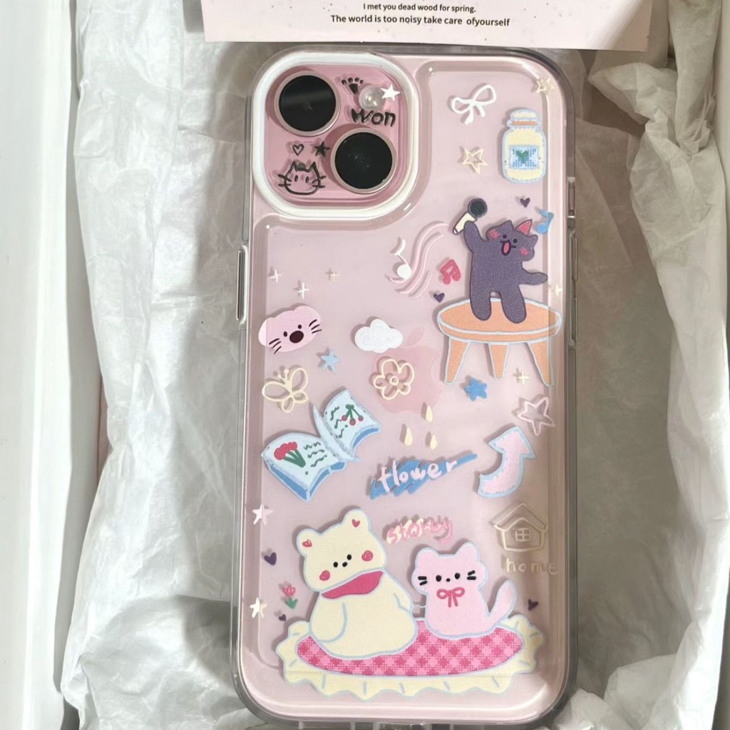 สาว Anti Shock นุ่มน่ารักกรณี Hp Xiaomi Poco C85 F7 C71 X7 Pro 14T Pro X3 Gt M5S 13T Pro X6 Pro M6 P