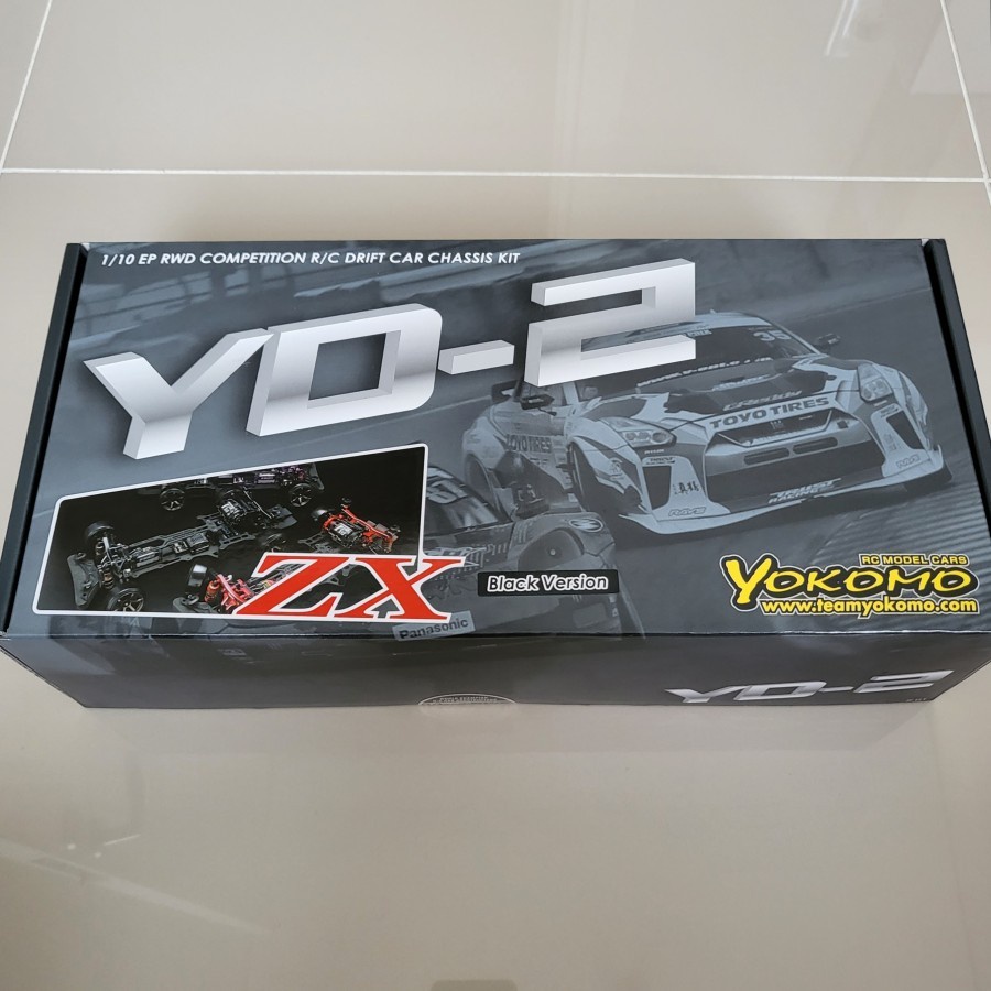 YOKOMO YD-2ZX YD2ZX YD2 ZX 1/10 RC DRIFT เวอร์ชันสีดํา READYY READYY