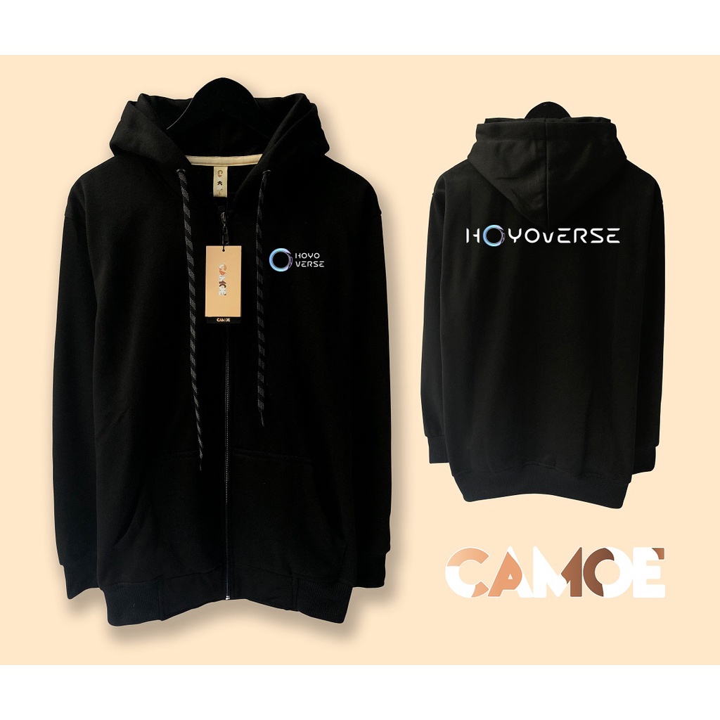 Mihoyo Hoyoverse Logo Zipper Hoodie Jacket