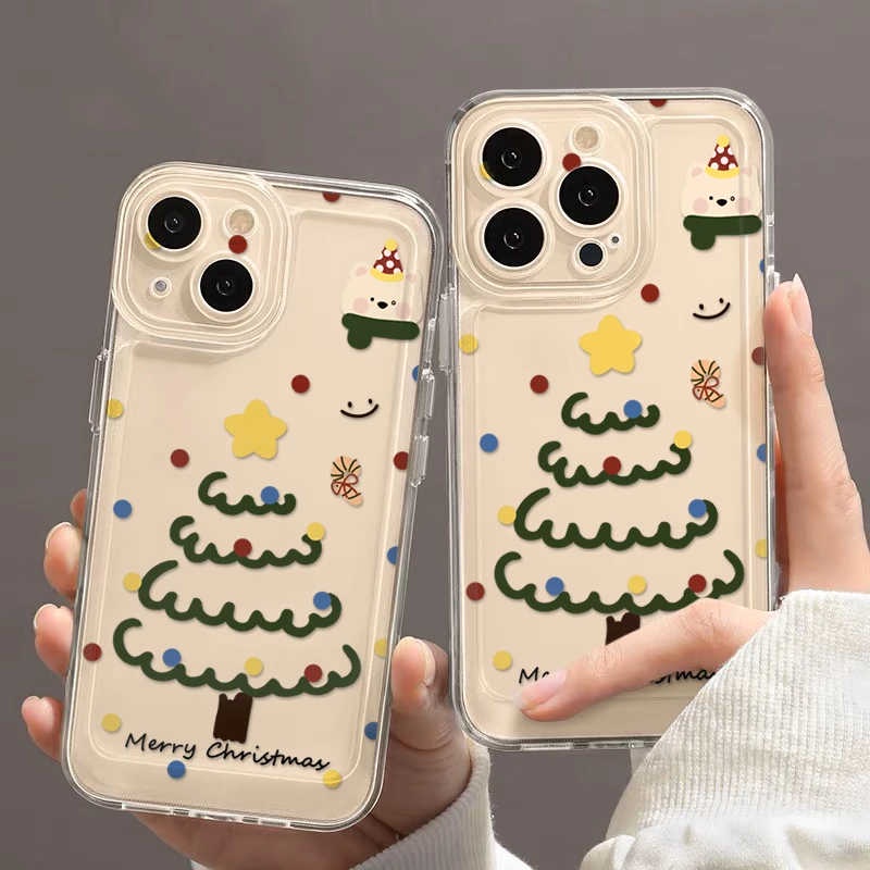 HP Christmas Tree Girl Soft Imagination Casing Xiaomi M7 Plus C85 C71 15 Ultra 14 14T Pro Poco X7 F7