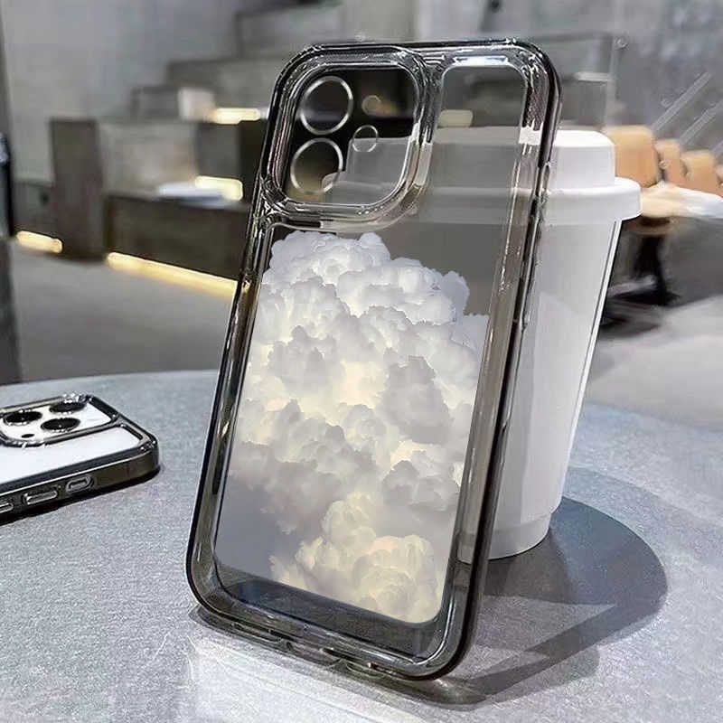 น่ารัก Minimalist Cloud Soft สําหรับ Oppo A6 Reno 14 5G Reno 14F Reno 14 Pro A5 2025 A5x A5i Pro Ren