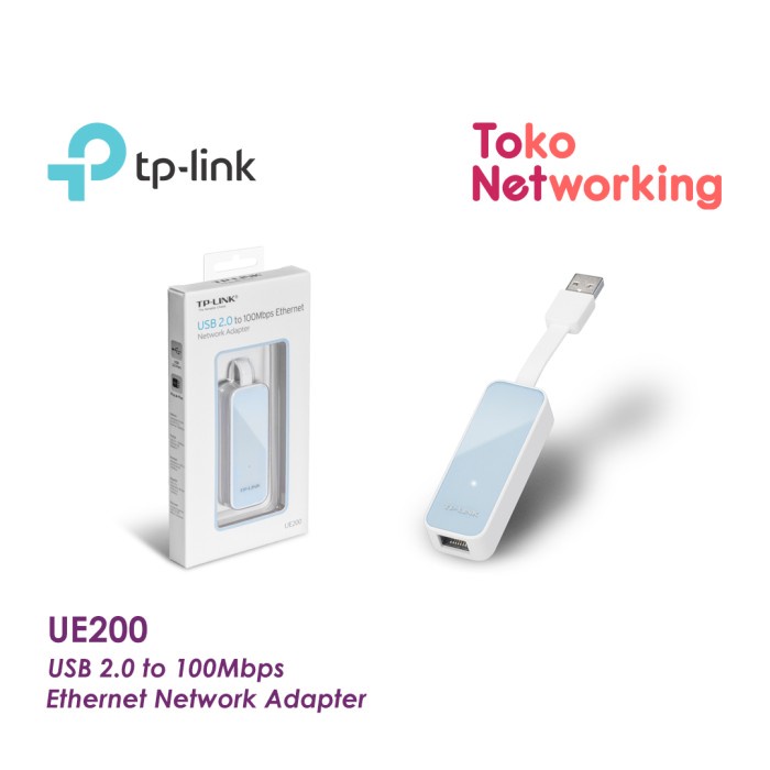 Project - TP-LINK UE200 USB 2.0 ถึง 100Mbps Ethernet Network Adapter TPLINK LAN