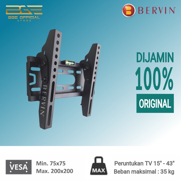 PREMIUM BERVIN TV BRACKET 24 - 43 INCH / TV BRACKET BERVIN TV BRACKET 24-43 นิ้ว