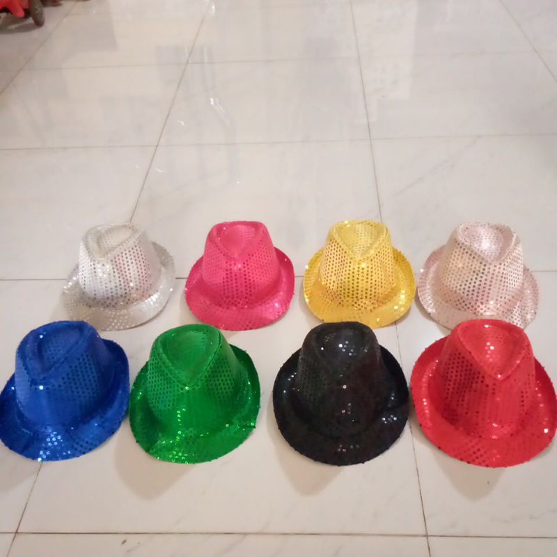 รับประกันใหม่ - FEDORA SEQUIN HAT - FASHION HAT