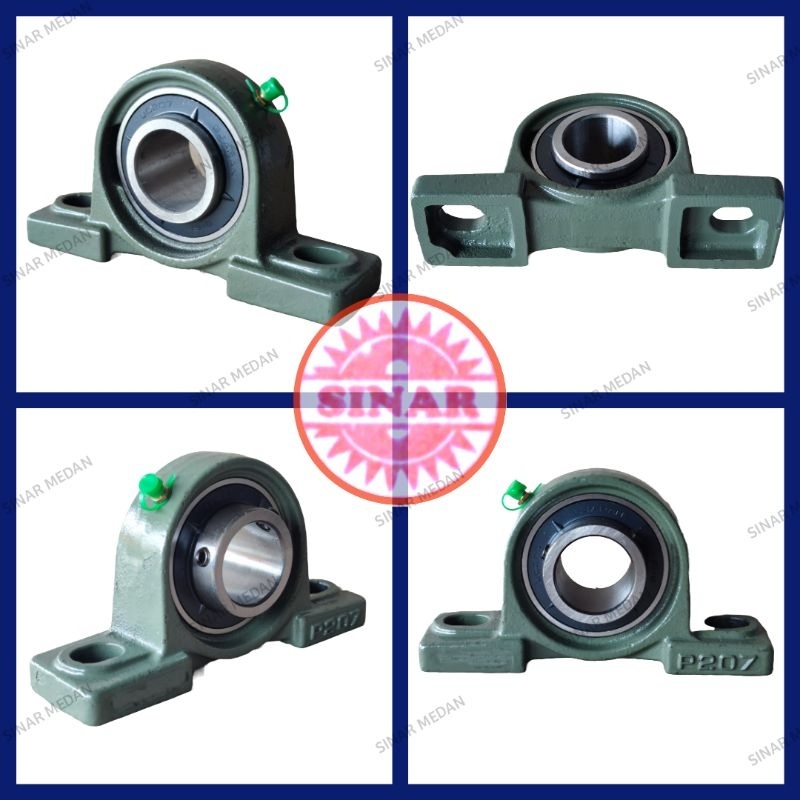 BEARING UCP 207 PILLOW BLOCK UCP207 35 MM LAHAR SAT 1 ชิ้น