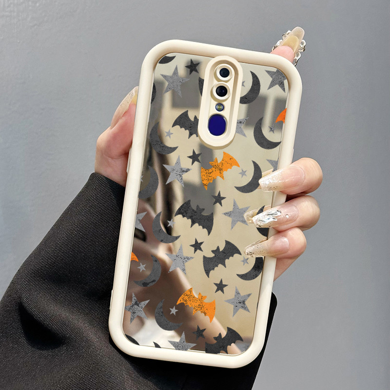 OPPO F11 A9 2019 A9x F9 F9 Pro F11 Pro F7 F5 เยาวชน A7x Realme 2 Pro U1 กรณีปลอก HP Kesing ค้างคาว g