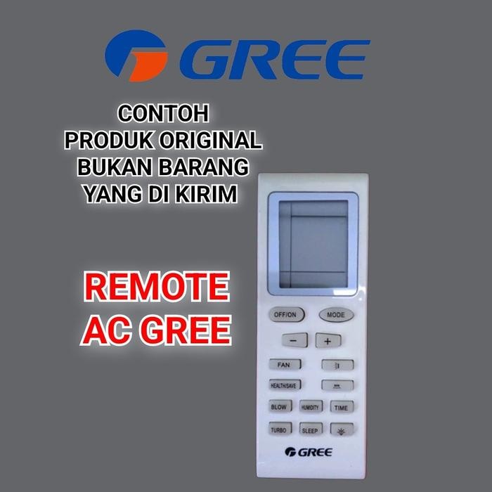 GREE 1/2 PK - 1 PK AC REMOTE