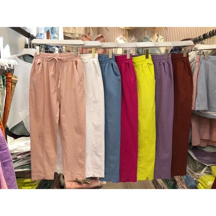 PREMIUM MILANO LINEN PANTS PREEYA CLOSET CLUB IMPORT BANGKOK