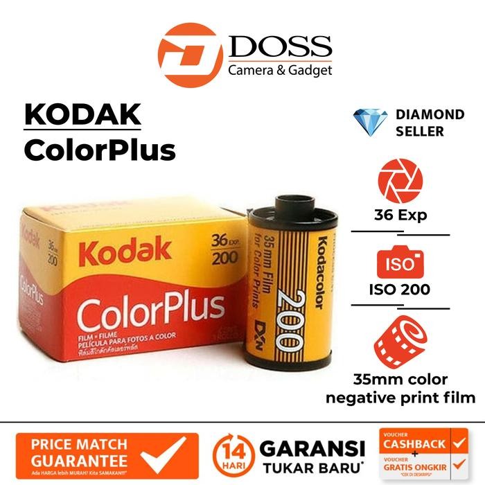 Fks - Kodak Vr135 - ฟิล์มม้วนแสง 36 Colorplus 200 - Kodak Colorplus
