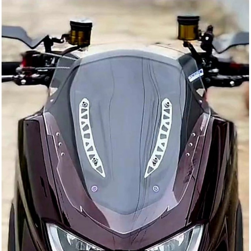 WINDSHIELD NMAX NEW VISOR NMAX NEW STANDARD TYPE CYBROG TARING