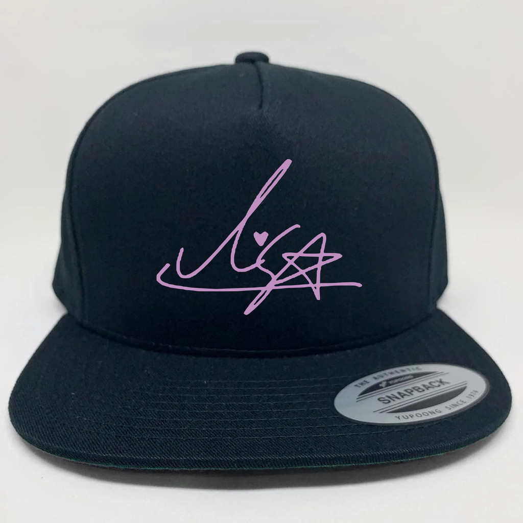 หมวก snapback โลโก้ลายเซ็น Lisa La Lisa