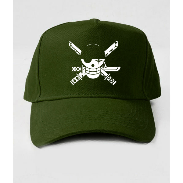 One Piece Zoro Pirate Logo Anime Manga Baseball Cap