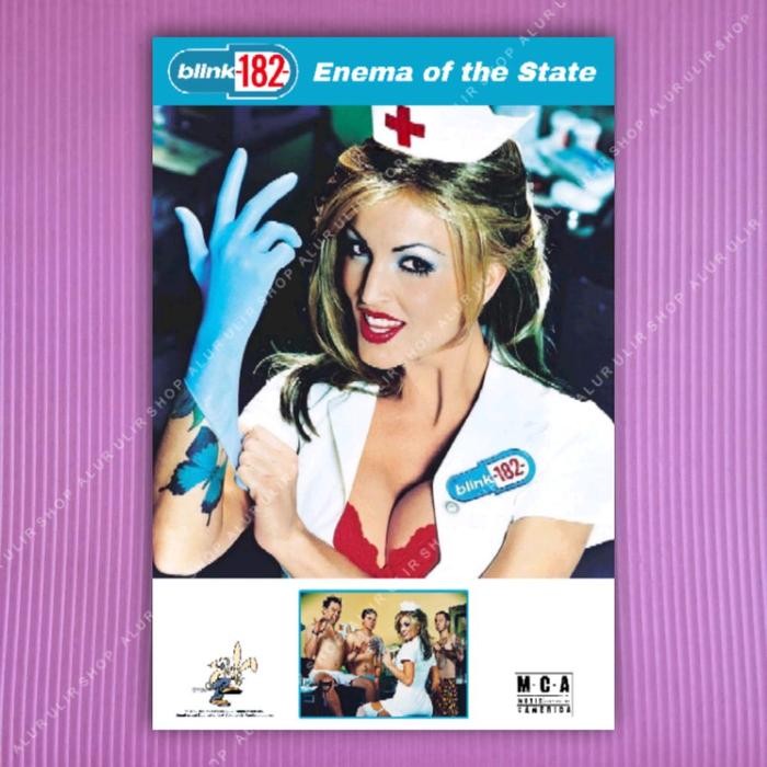 New Stock Blink 182 - Enema Of POSTER ขนาด 31x47 ซม