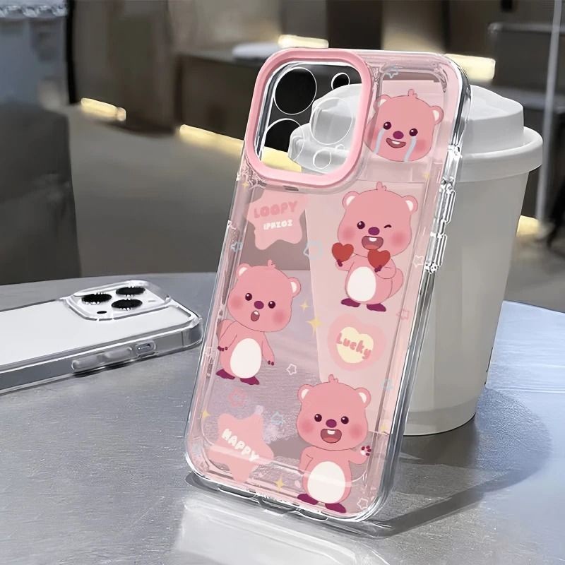 Loopy แฟนซี Love สีชมพูสําหรับ Redmi หมายเหตุ 15 Pro 4G 5G 15 15C หมายเหตุ 14 4G 5G Pro Plus A5 14C 