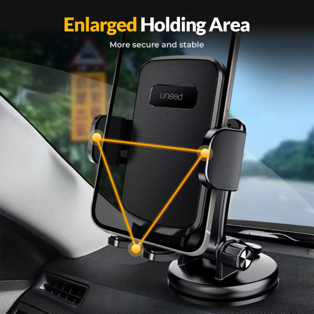 UNEED UNIVERSAL CAR HOLDER DASHBOARD SUCTION MOUNT UPH307