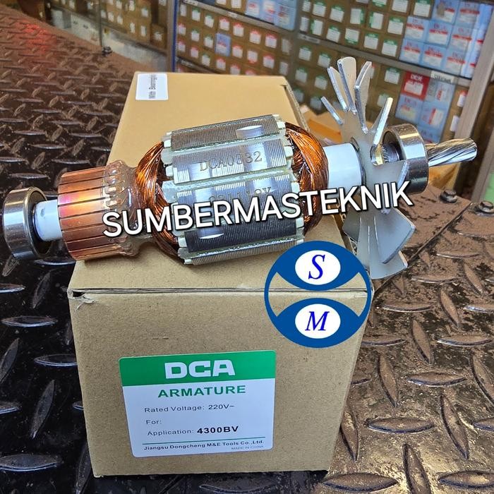 MESIN Best Armature Makita 4300Bv Armature โรเตอร์จิ๊กซอว์ Makita 4300 Bv Dca