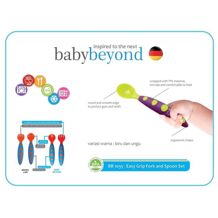 PASTI BABY BEYOND - BB 1035 - ด้ามจับง่าย ๆ และ FORK