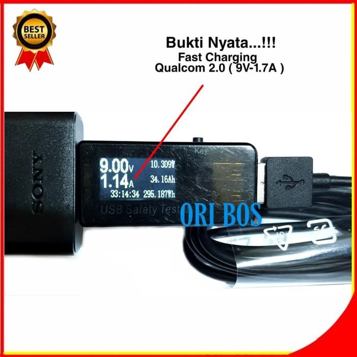 เทคโนโลยี - เครื่องชาร์จ Sony Xperia Xz Premium Xz Xz1 Xz1 Compact Original 100%