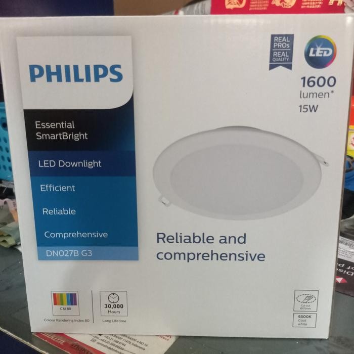 PHILIPS ไฟ LED DOWNLIGHT DN027B 18 วัตต์ 6500K 7 นิ้ว