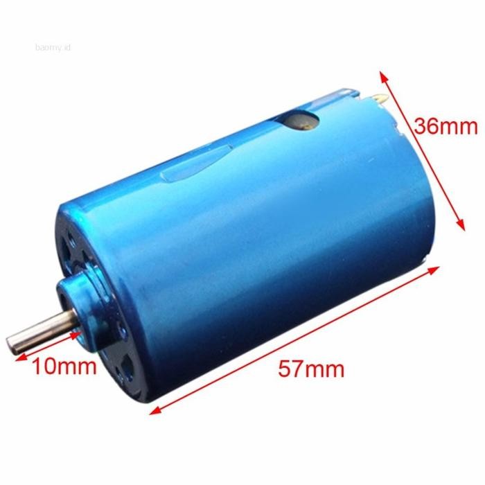 Dc 550 ความเร็วสูง 6V 12V 24V มอเตอร์ Rs550 Rc รีโมทคอนโทรล