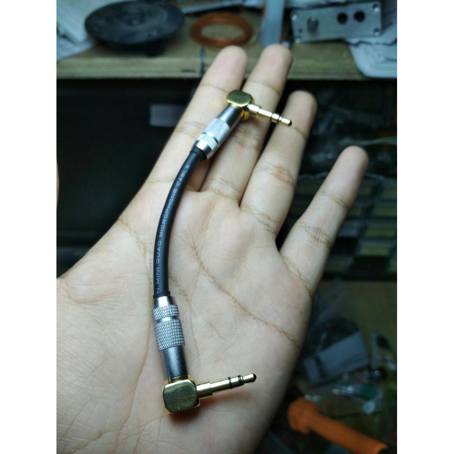 M2M L Shape Oyaide Gold Mogami 4 Strand