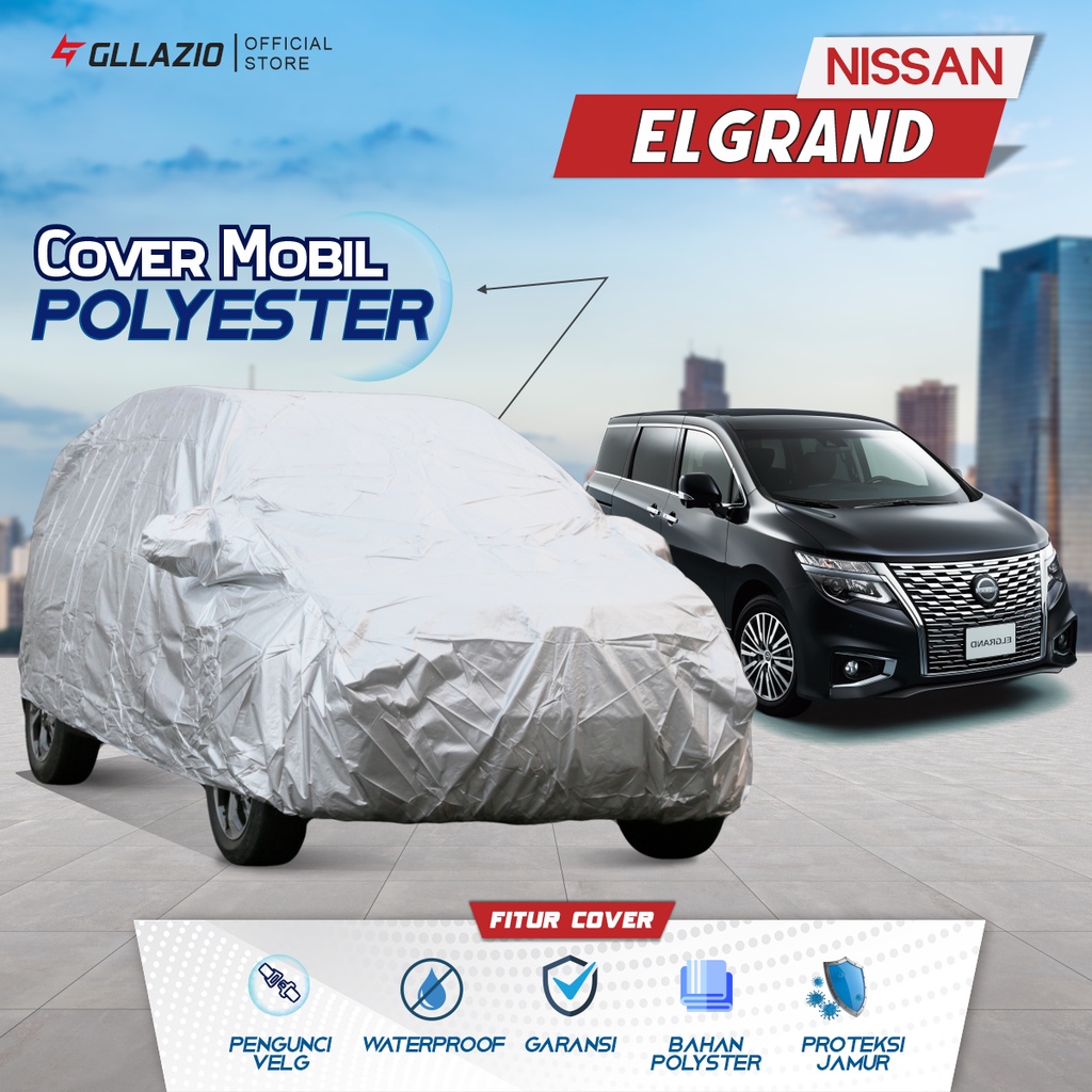 ผ้าคลุมรถโพลีเอสเตอร์ Nissan Elgrand / Nissan Elgrand E50 E51 E52 ผ้าคลุมรถชนิดโพลีเอสเตอร์ / ผ้าห่ม