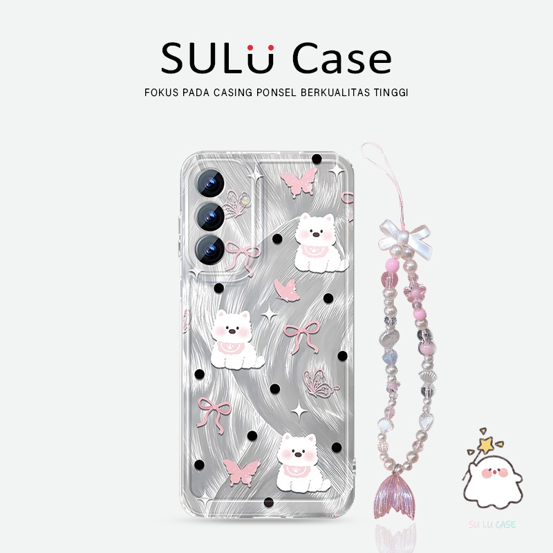 MERAH พรีเมี่ยม Western High Square สีชมพู High Class Case Samsung A27 A37 A57 5G A17 5G A07 A55 5G 