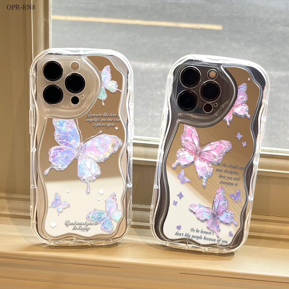 ปลอก Hp Untuk OPPO Reno 13F 11 11F 10 8 8T 7 7Z 8Z 6 5 5F 4F R15 R17 Pro 4G 5G Soft Kesing เคสโทรศัพ