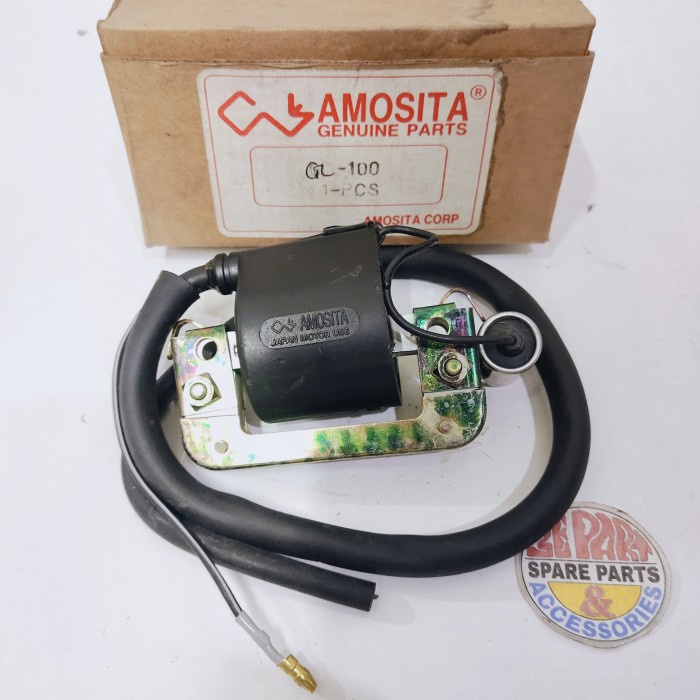 [3E Parts & Acc] Coil GL100-Honda CG Coil GL 100-CG plus Condenser Best Quality Rare Item