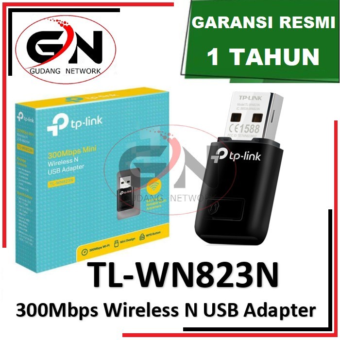 TP-LINK TL-WN823N อะแดปเตอร์ USB WiFi Mini TPLINK WN823N USB ไร้สาย