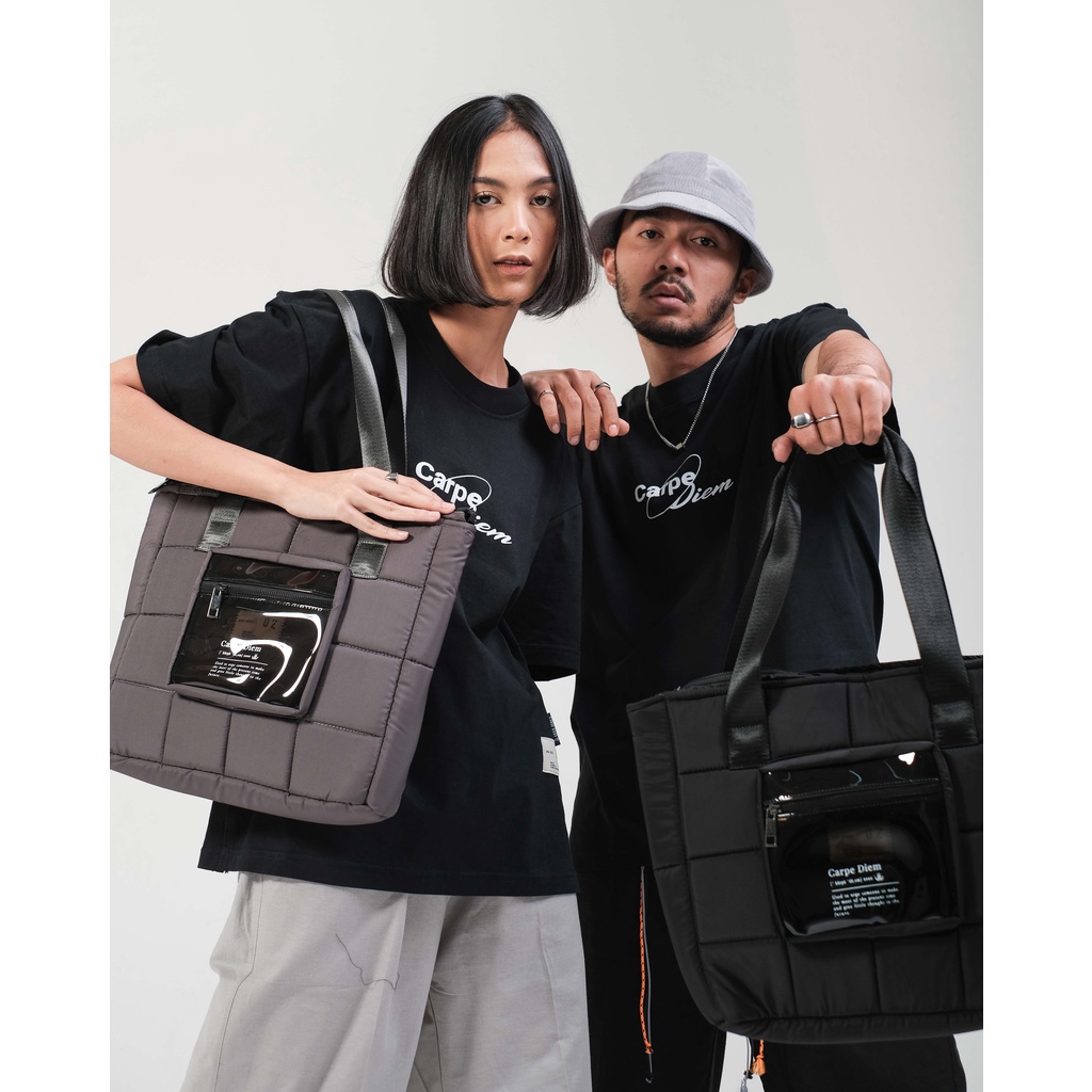 JAVAJONES Totebag Puff Cato Puffy Bag Totebag สําหรับผู้ชายและผู้หญิง