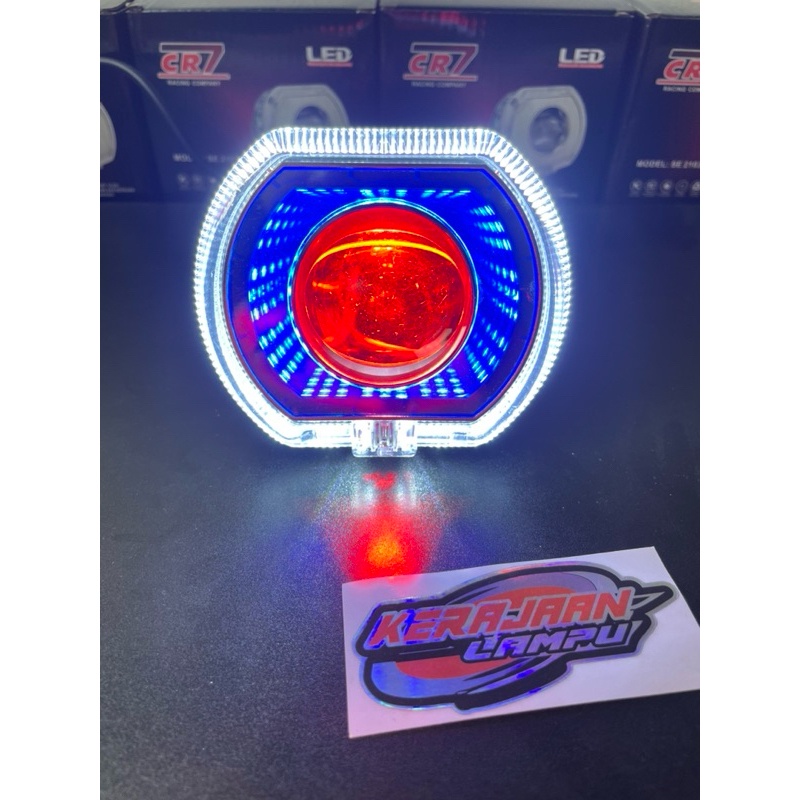 Bilined Projector Devil Glass 3D Cut Off 4.5inc Bild CR7 SE 2103