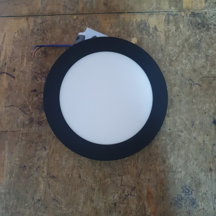 LED PANEL DOWNLIGHT INBOW TERTANAM 6WATT 6W 6 W WATT BLACK BODY